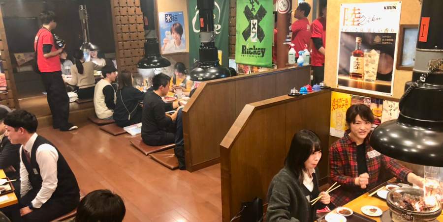 学生と企業の交流会